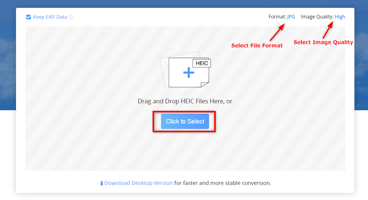 Free heic to jpg software